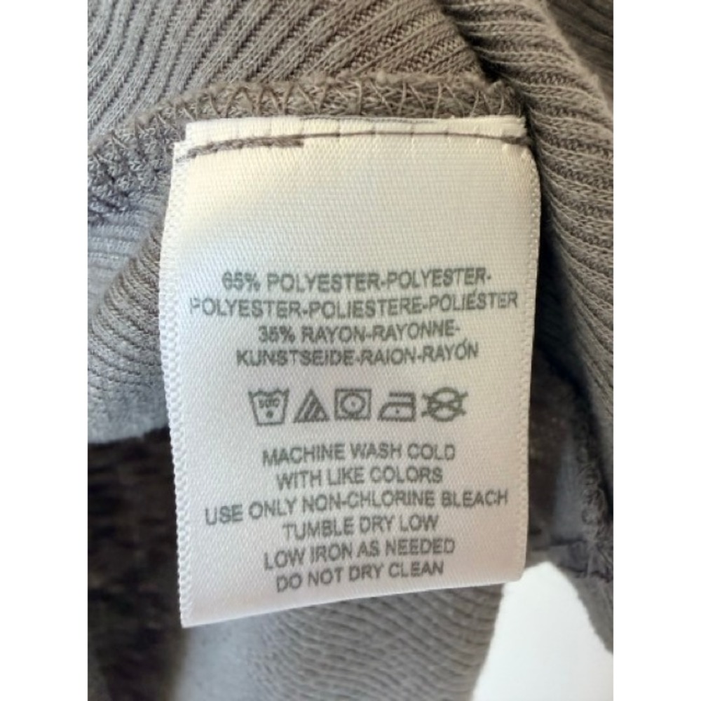 Free People Ribbed Racerback Tank Top Womens M Gray Basic Layering Casual - Picture 8 of 8